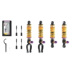 KW Coilover Kit V5 2014+ Lamborghini Huracan (Incl Spyder) w/ NoseLift / w/ Elec. Dampers 30911008